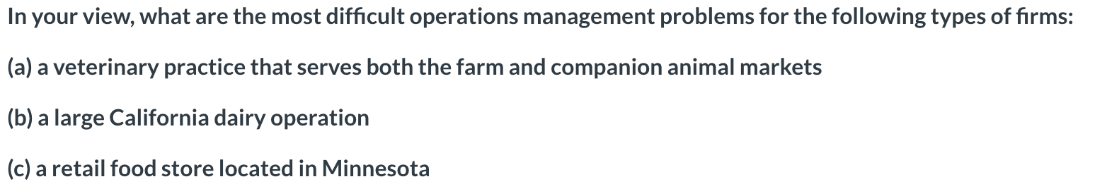 In your view, what are the most difficult