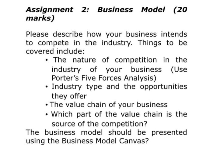 Assignment 1: Idea Generation (20 marks) Please