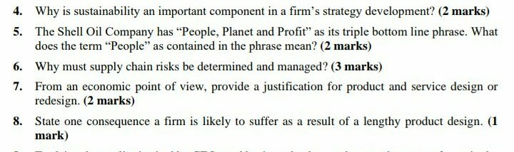 no case study needed. generalize examples 4. Why