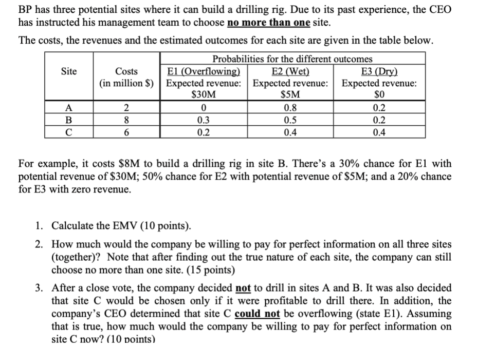 Note that the Question requires you to create