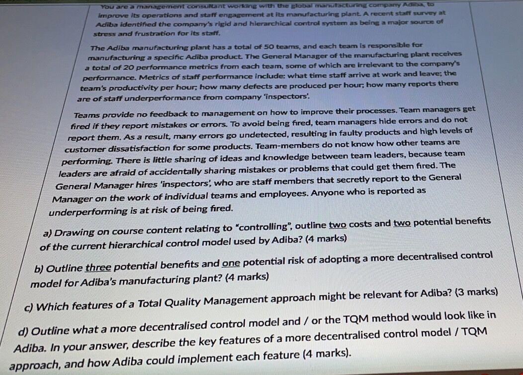 Please be precise to the questions and do not