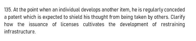 135. At the point when an individual develops