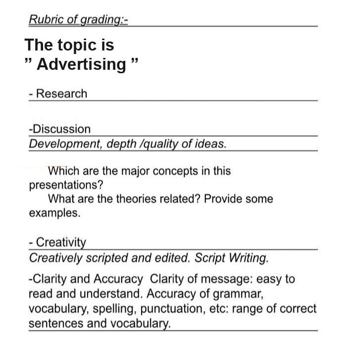 FOLLOW THE RUBRIC PLEASE DO NOT COPY PASTE FROM