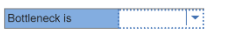A. What is the bottleneck? B. What is the flow