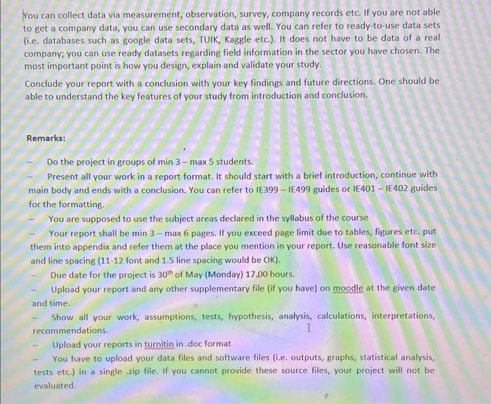 Choose a sector (either production or service) of