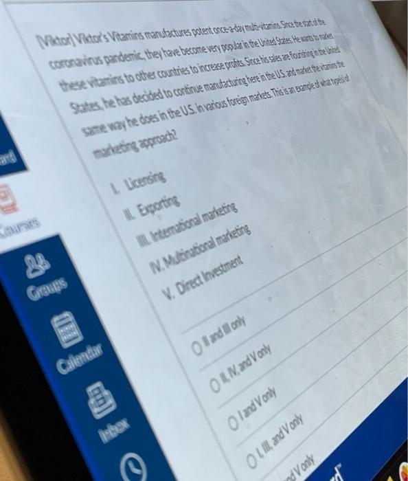 Victor Victor's Vitamins manufactures potent