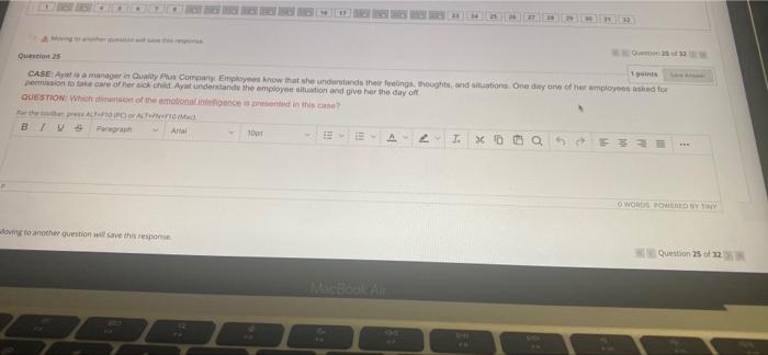 Back Jus Minger qu Quen 25 Question 25 1 points