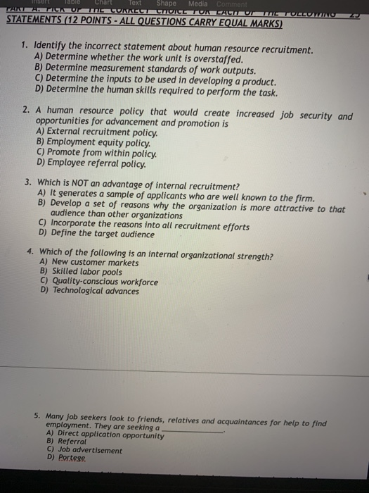 SOP Table Chart Text Shape Media Comment TANATICA