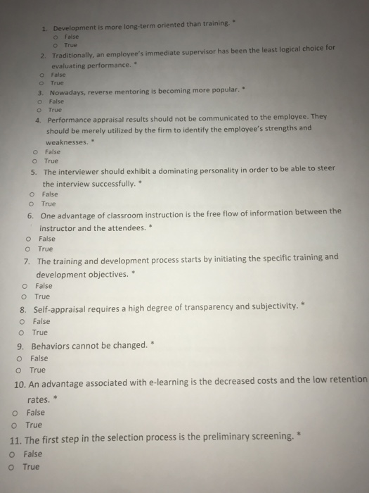 1. Development is more long-term oriented than