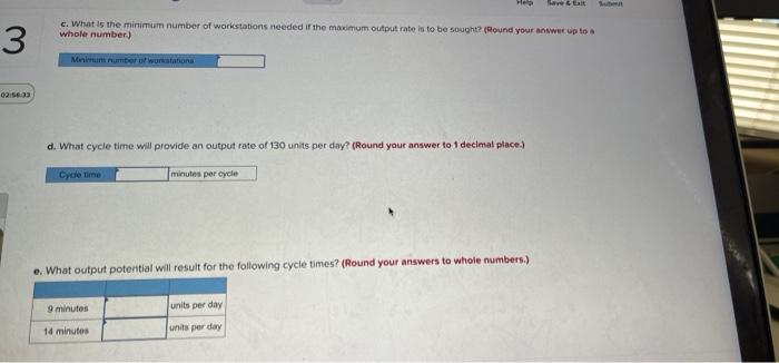 An assembly line with 18 tasks is to be balanced.
