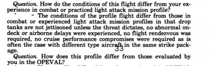 Question. How do the conditions of this flight