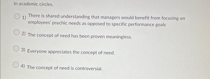 In academic circles, 1) There is shared