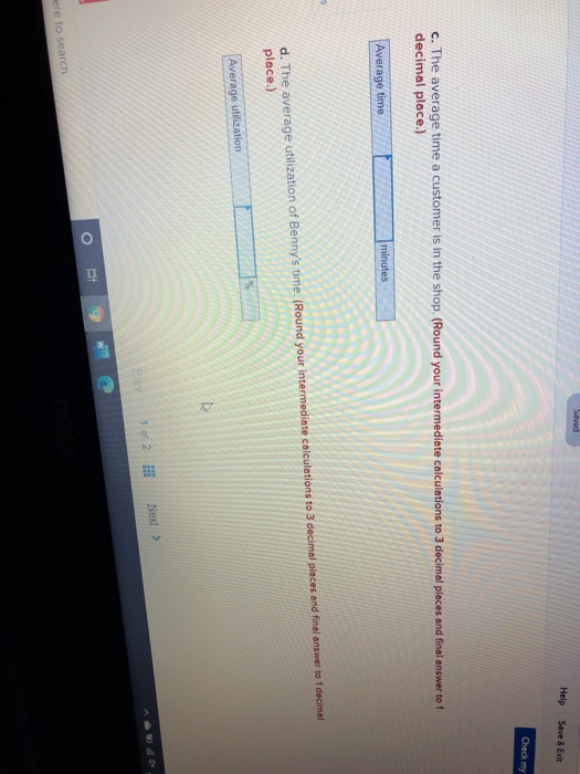 Homework Saved Help Save & E Check Problem 7-21