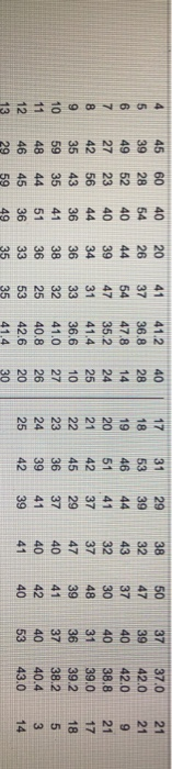 Refer to Table 56.1 - Factors for Computing