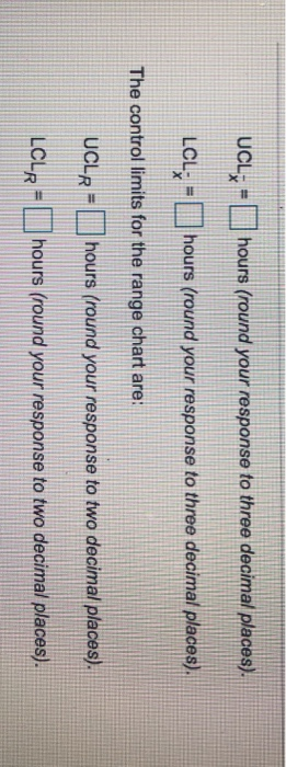 Refer to Table 56.1 - Factors for Computing