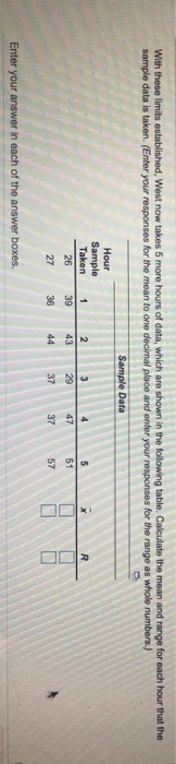 Refer to Table 56.1 - Factors for Computing