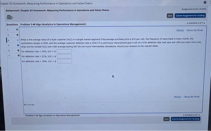 Assignment: Chapter 02 Momeworkt Measuring