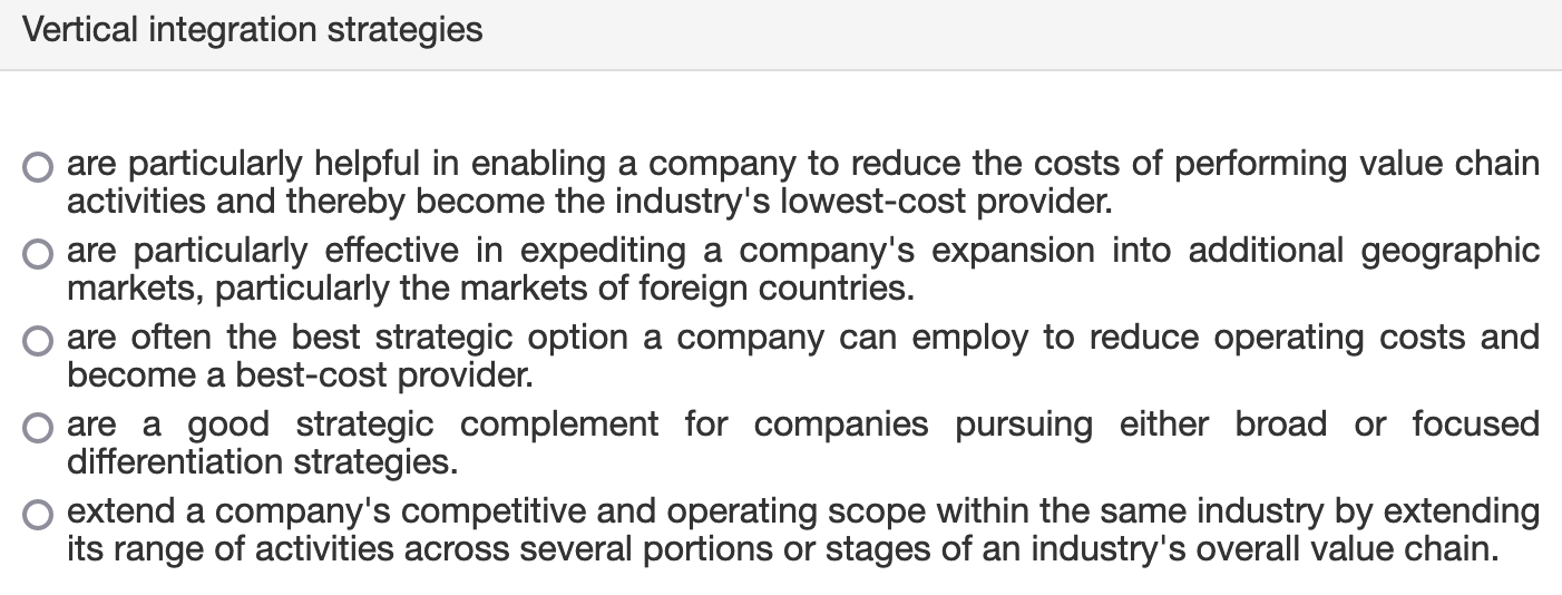 A blue ocean strategy O is a defensive strategy