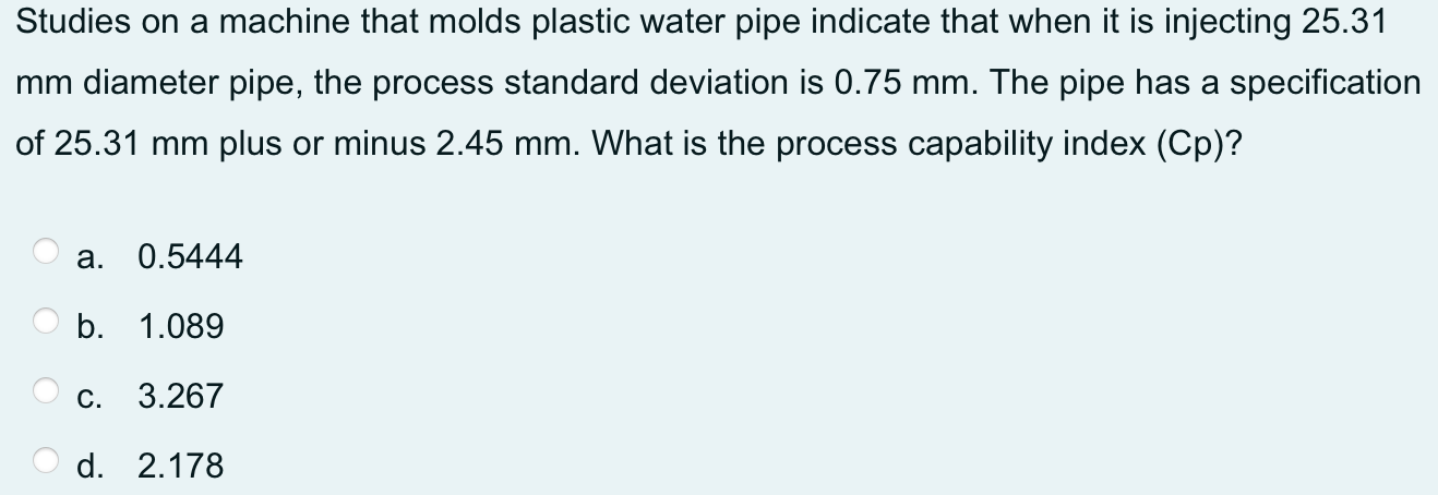Studies on a machine that molds plastic water