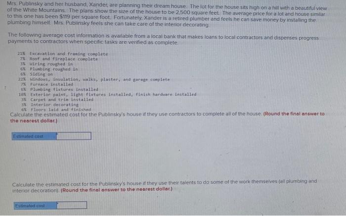 Mrs Publinsky and her husband, Xandef, are