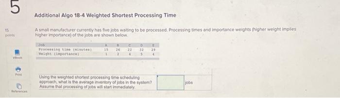 5 Additional Algo 18-4 Weighted Shortest