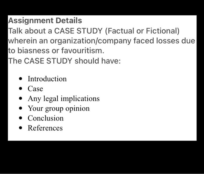 Different Answer with case study Assignment