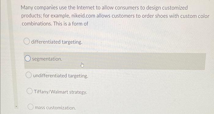 Many companies use the Internet to allow
