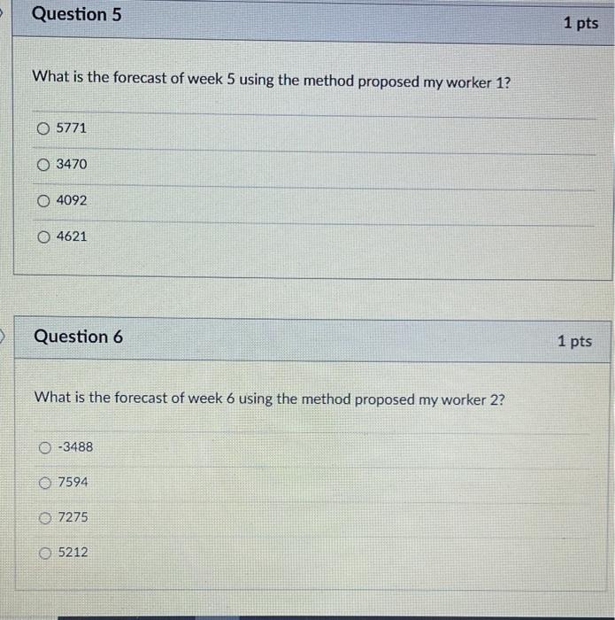 Please answer questions 5 through 9. Thank you!