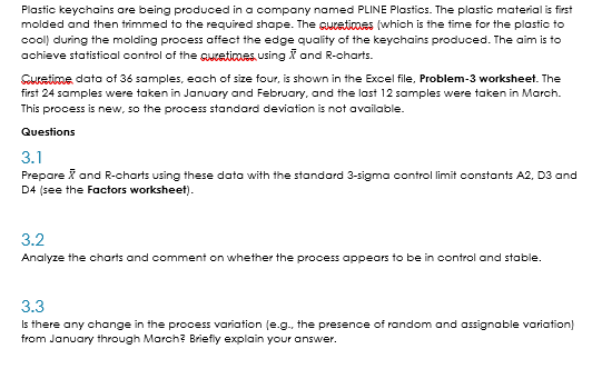 Plastic keychains are being produced in a company