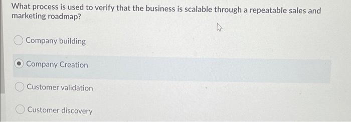 What process is used to verify that the business