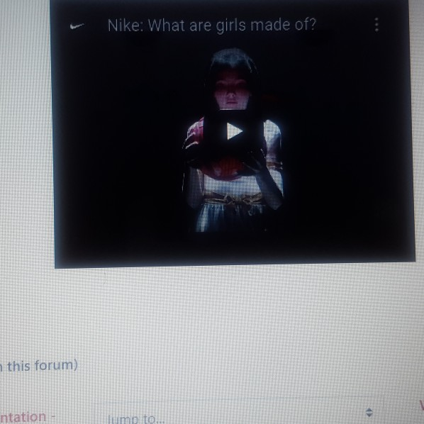 ========== 1) Do you think that this Nike ad is