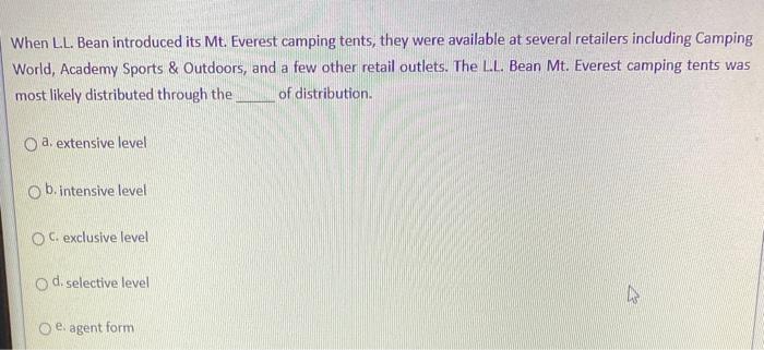 When LL. Bean introduced its Mt. Everest camping