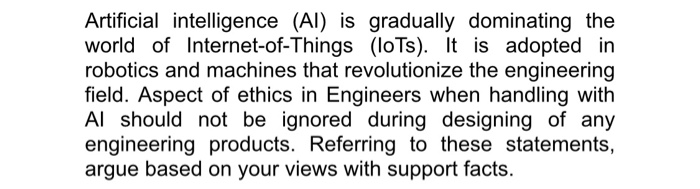 Artificial intelligence (AI) is gradually