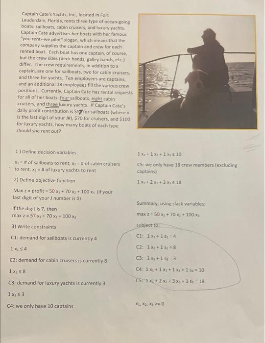 how many boats of each type should she rent? on