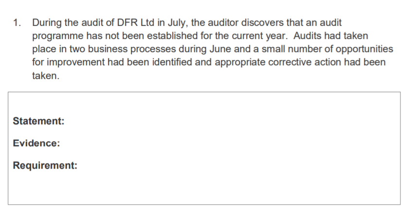 Please help me to identify whether there is a non