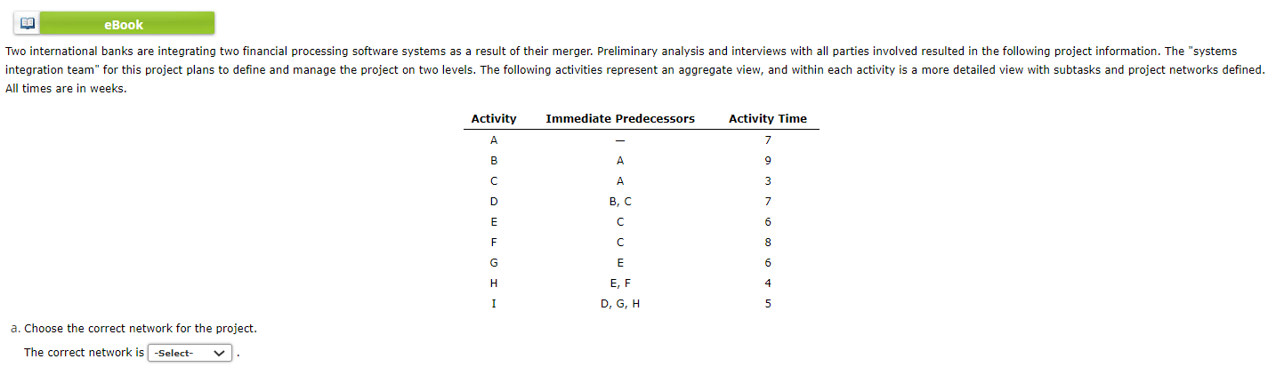 E eBook Two international banks are integrating