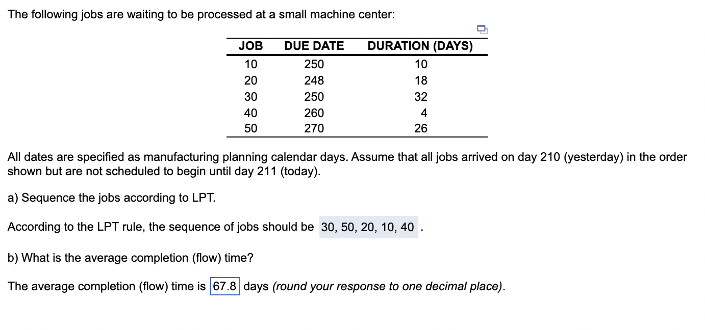 c.)What is the average tardiness? d.)What is the