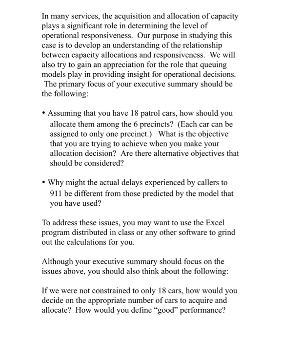 Show all work In many services, the acquisition