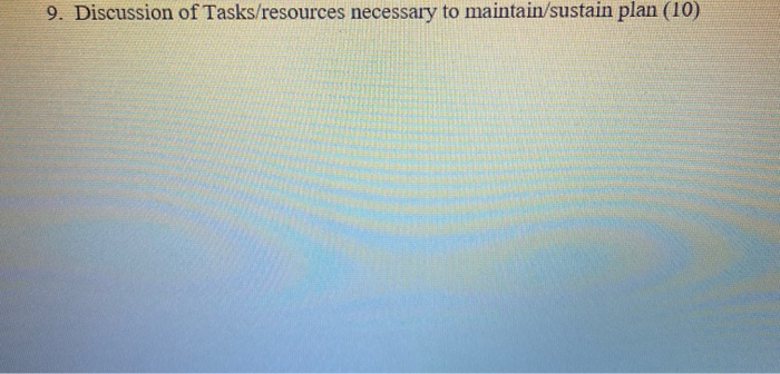 Your submission for the final project will be a