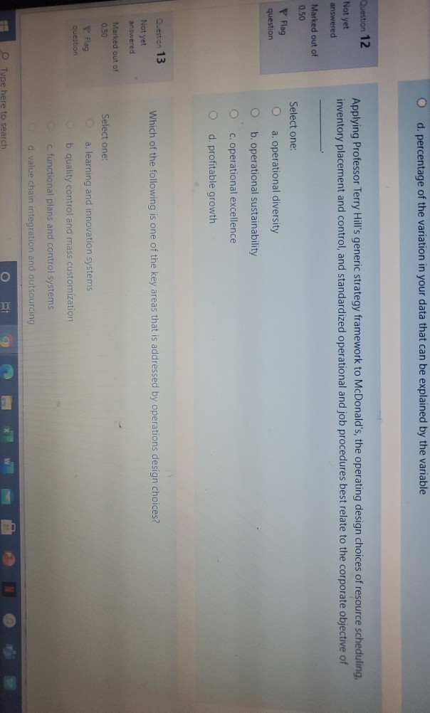 In explaining variables when using analytics in