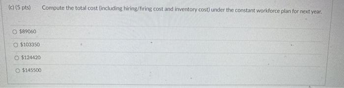 2. Same as Problem 1. except that the forecast