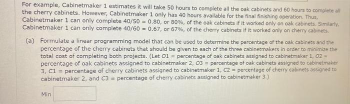 chapter 4 Q.4 A linear programming computer