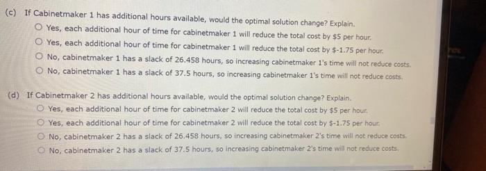 chapter 4 Q.4 A linear programming computer