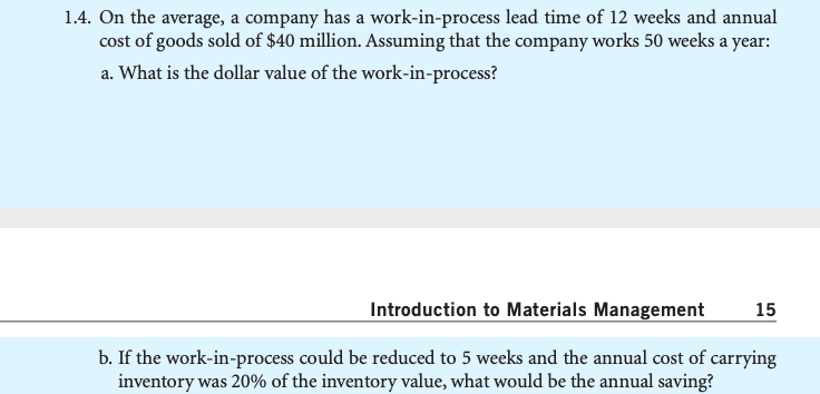 1.4. On the average, a company has a