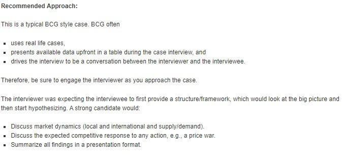 Case Type: new product, math problem. Consulting