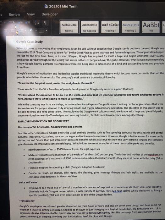 put reference in harvard style 202101 Mid Term