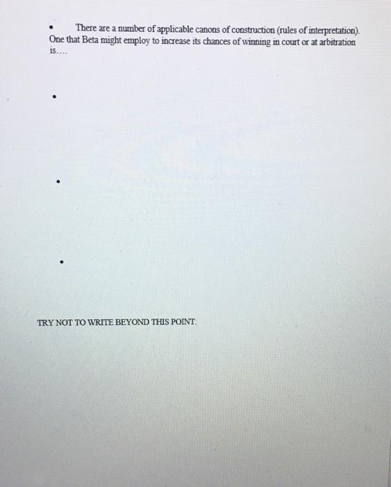 There are a number of applicate cance of