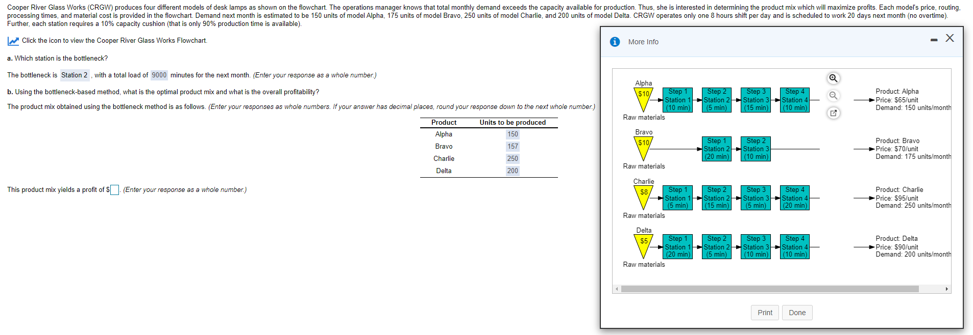 Please Explain Answers! Thank You Cooper River
