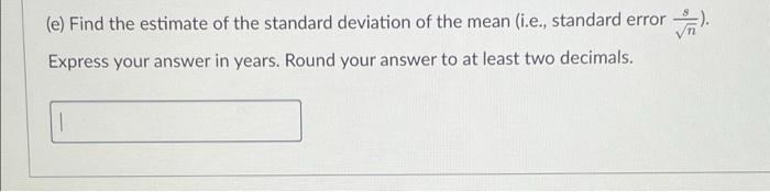 A researcher collected data on the six randomly