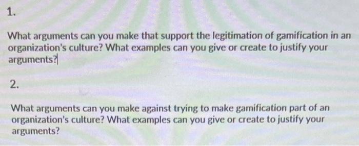 case study gamification: finding legitimacy in